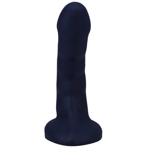 Tantus Curve 6.5 In. Dildo Medium-Firm Sapphire - Image 4