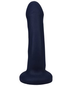 Tantus Curve 6.5 In. Dildo Medium-Firm Sapphire