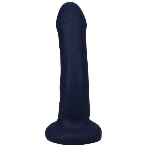 Tantus Curve 6.5 In. Dildo Medium-Firm Sapphire - Image 6