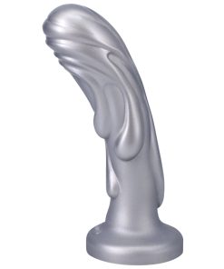 Tantus Magma 7 In. Fantasy Dildo Medium-Firm Silver