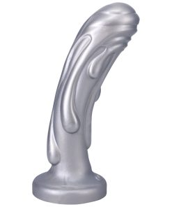 Tantus Magma 7 In. Fantasy Dildo Medium-Firm Silver