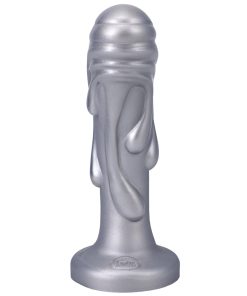 Tantus Magma 7 In. Fantasy Dildo Medium-Firm Silver