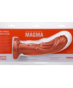 Tantus Magma 7 In. Fantasy Dildo Medium-Firm Copper