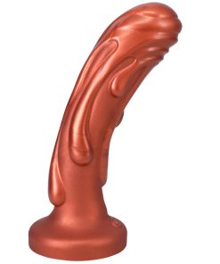 Tantus Magma 7 In. Fantasy Dildo Medium-Firm Copper