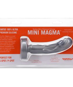 Tantus Mini Magma 5 In. Fantasy Dildo Firm Silver
