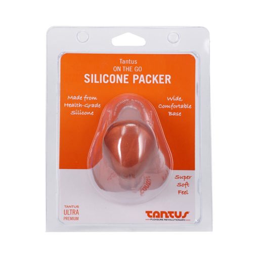 Tantus On The Go Silicone Packer Super Soft Copper - Image 6