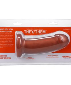 Tantus They/Them 5.5 In. Dildo Soft Copper