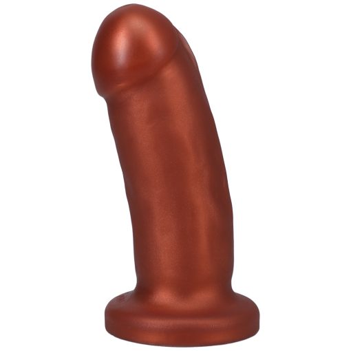 Tantus They/Them 5.5 In. Dildo Soft Copper - Image 3