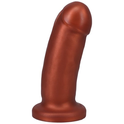 Tantus They/Them 5.5 In. Dildo Soft Copper - Image 6