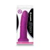 Colours Dual Density Girth 7 In. Dildo Purple