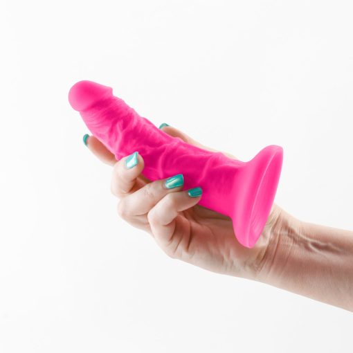 Colours Pleasures Thin 5 In. Dildo Pink - Image 3