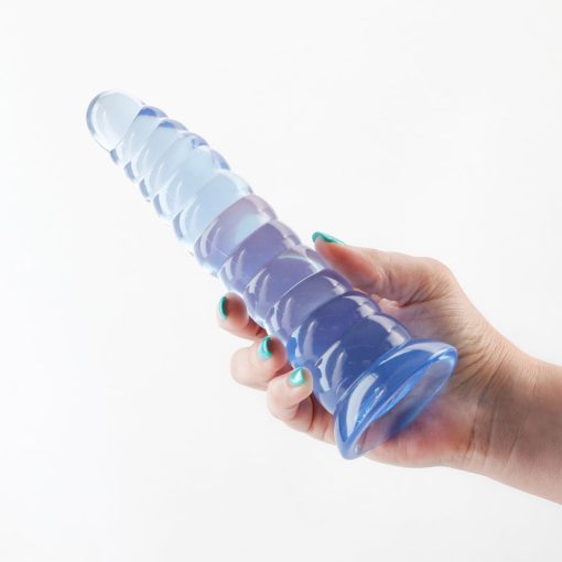 Fantasia Nymph Jelly Dildo Blue - Image 3