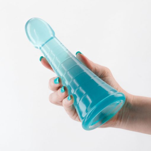 Fantasia Phoenix Jelly Dildo Teal - Image 3