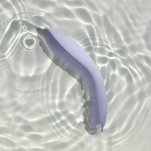 Niya 2 Rechargeable Silicone Couples Massager Cornflower - Image 7