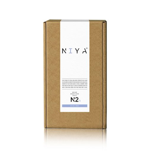 Niya 2 Rechargeable Silicone Couples Massager Cornflower - Image 8