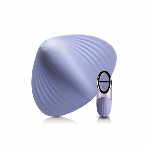 Niya 5 Rechargeable Remote-Controlled Silicone Multi-Use Massager Cornflower - Image 2