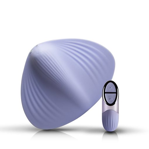 Niya 5 Rechargeable Remote-Controlled Silicone Multi-Use Massager Cornflower - Image 4