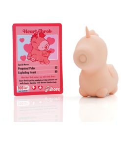 Unihorn Heart Throb Pulsing Vibrator Pink