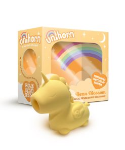 Unihorn Bean Blossom Flicking Vibrator Yellow