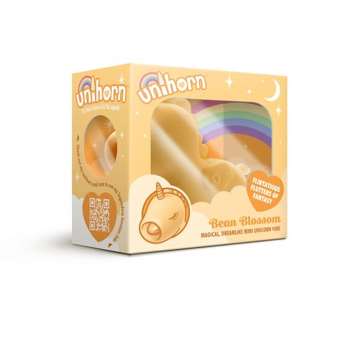 Unihorn Bean Blossom Flicking Vibrator Yellow - Image 4