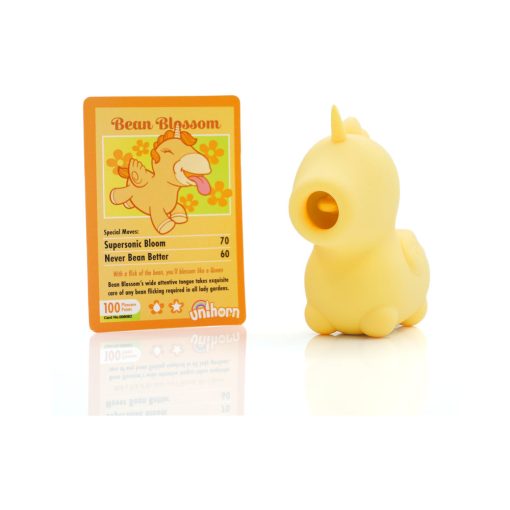 Unihorn Bean Blossom Flicking Vibrator Yellow - Image 5