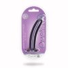 Ouch! Smooth Silicone 6 In. G-Spot Dildo Metallic Purple