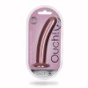 Shots Ouch! Smooth Silicone 7 In. G-Spot Dildo Rose Gold