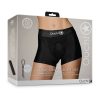 Ouch! Vibrating Strap-On Boxer Black Xs/S