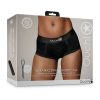 Ouch! Vibrating Strap-On Brief Black M/L