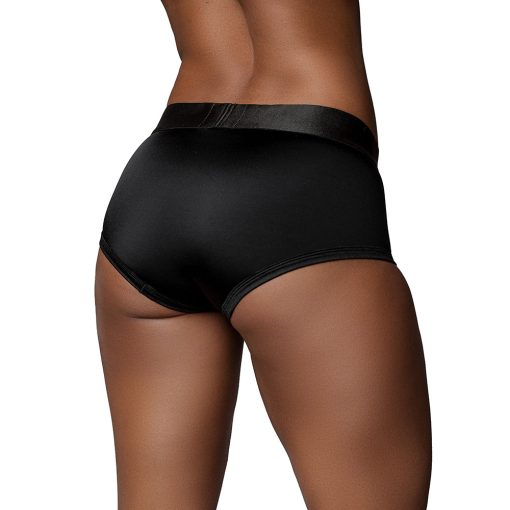 Ouch! Vibrating Strap-On Brief Black M/L - Image 3