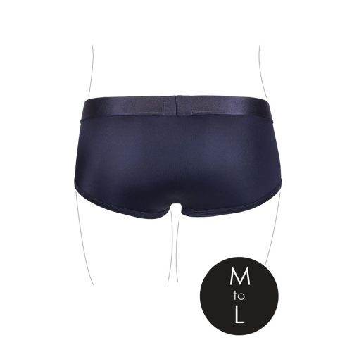 Ouch! Vibrating Strap-On Brief Black M/L - Image 6