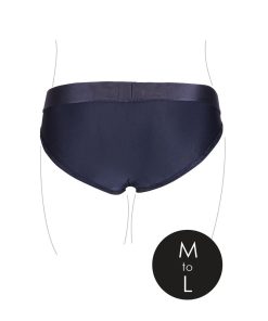 Ouch! Vibrating Strap-On Hipster Black M/L