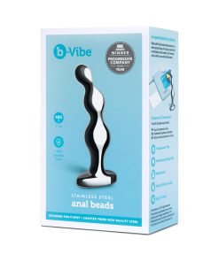 B-Vibe Stainless Steel Anal Beads