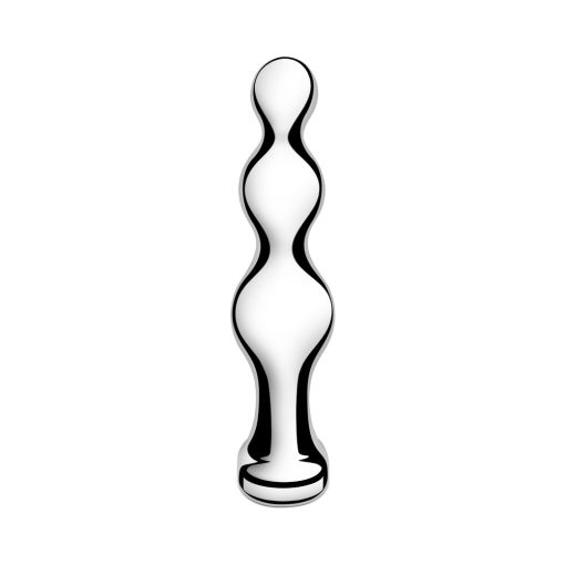 B-Vibe Stainless Steel Anal Beads - Image 2