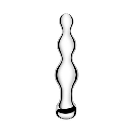 B-Vibe Stainless Steel Anal Beads - Image 3