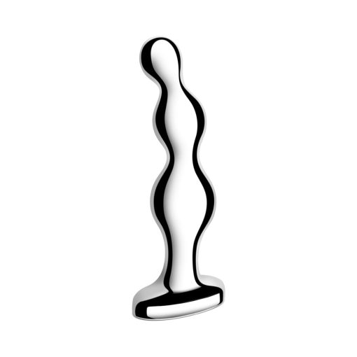 B-Vibe Stainless Steel Anal Beads - Image 4
