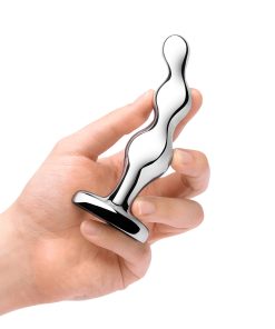 B-Vibe Stainless Steel Anal Beads