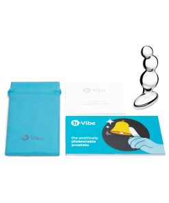 B-Vibe Stainless Steel Anal Beads