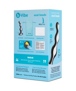 B-Vibe Stainless Steel Anal Beads