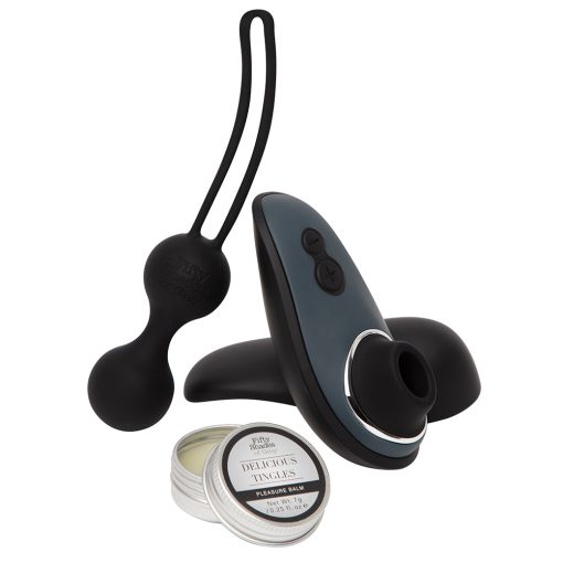 Fifty Shades Of Grey Womanizer Desire Blooms Kit Black - Image 2