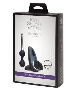 Fifty Shades Of Grey Womanizer Desire Blooms Kit Black