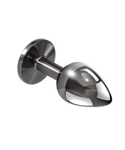 Playboy Pleasure 3 Ways 3-Piece Metal Anal Plug Set Hematite
