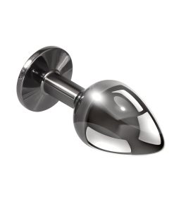 Playboy Pleasure 3 Ways 3-Piece Metal Anal Plug Set Hematite