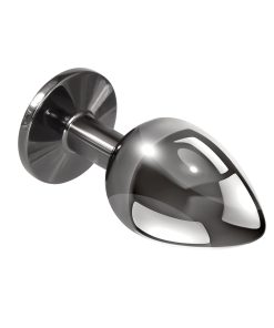 Playboy Pleasure 3 Ways 3-Piece Metal Anal Plug Set Hematite