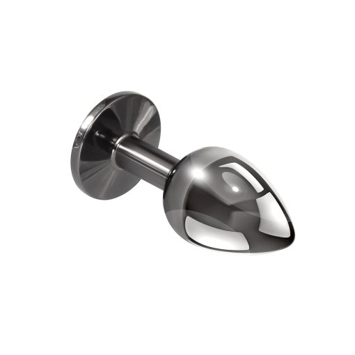 Playboy Tux Small Metal Anal Plug Hematite - Image 4