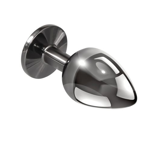 Playboy Tux Large Metal Anal Plug Hematite - Image 4