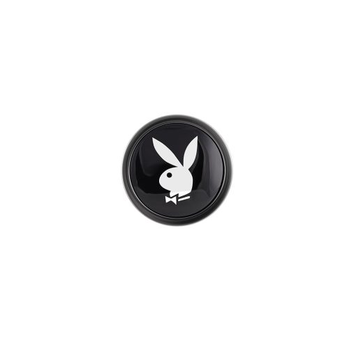 Playboy Tux Large Metal Anal Plug Hematite - Image 5