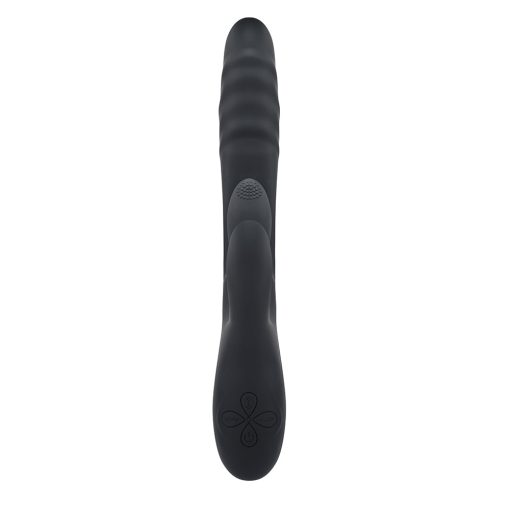 Playboy Rapid Rabbit – Thrusting & Flapping Dual Vibrator (Black, Rechargeable) - Image 3