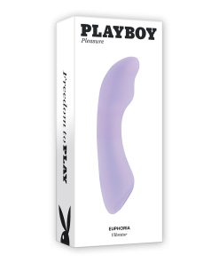 Playboy Euphoria Rechargeable Silicone G-Spot Vibrator Opal