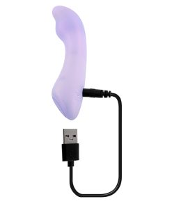 Playboy Euphoria Rechargeable Silicone G-Spot Vibrator Opal